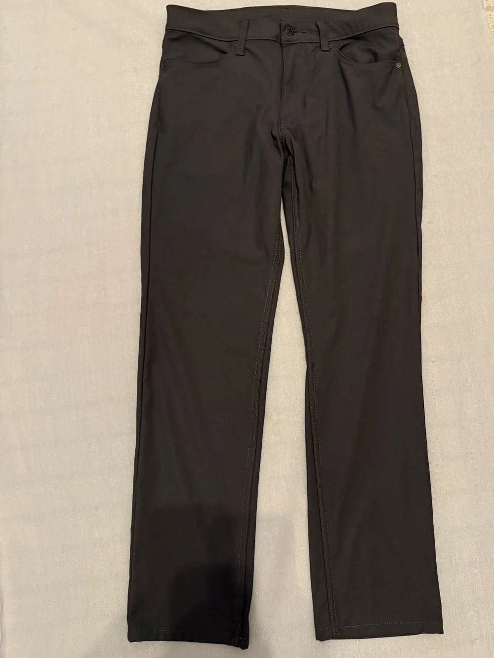 Levi’s 511 Slim Tech Movement Pants, Charcoal Gray, Size 31x30 - Picture 2 of 14